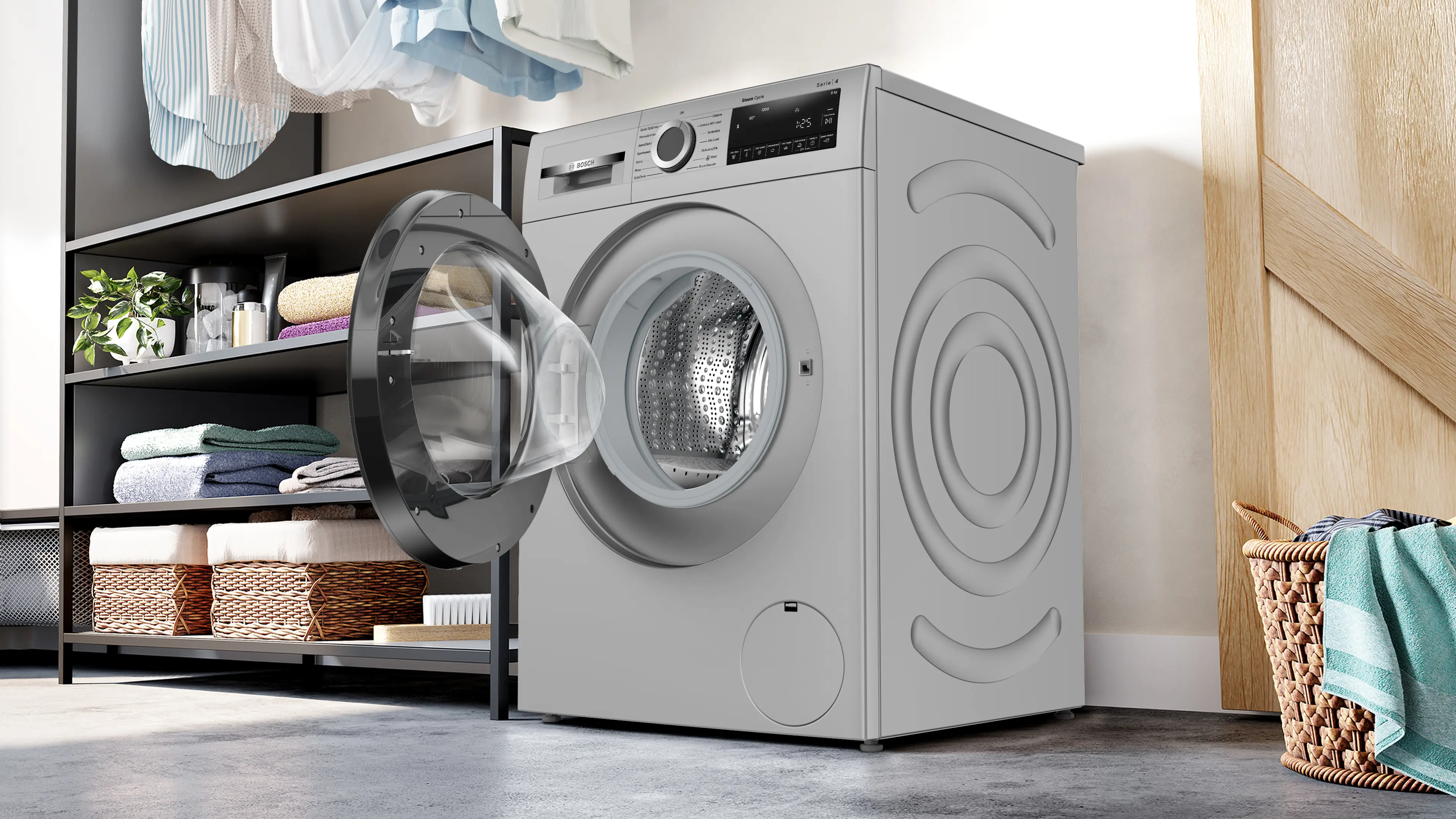 Bosch 8 kg Front Load (WGA1320SIN) view 3