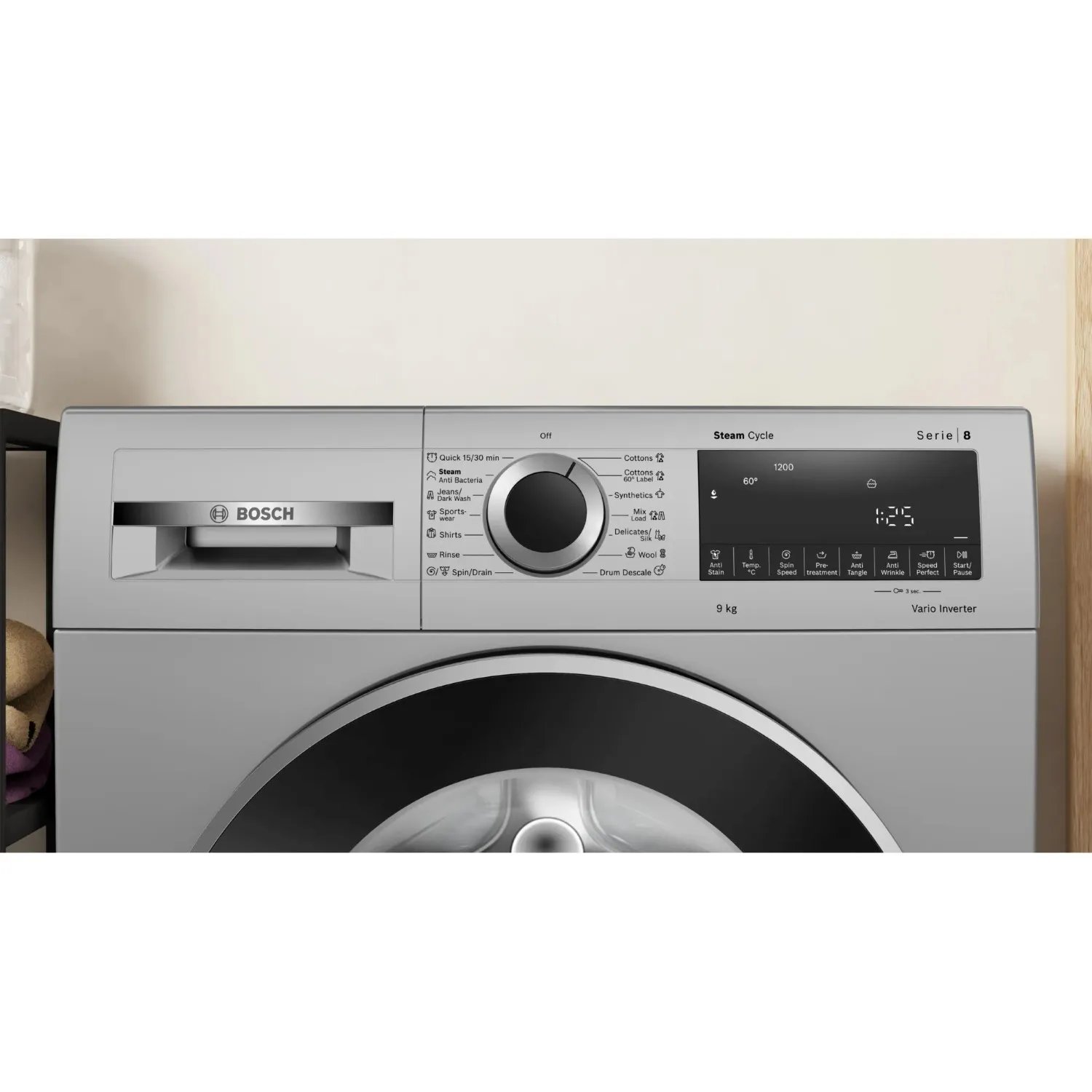 Bosch 9 kg Front Load (WGA1420SIN) view 2