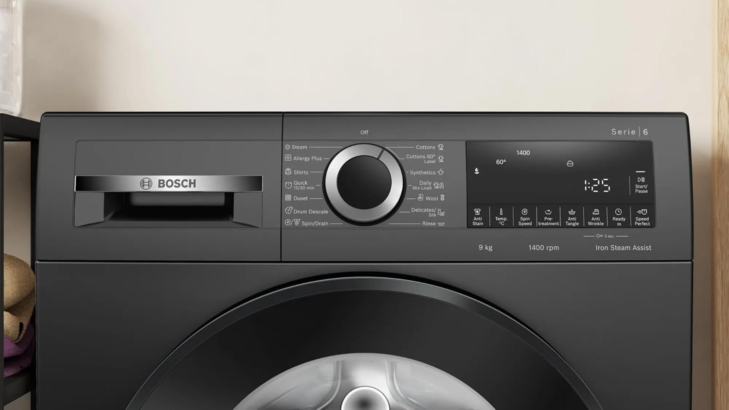 Bosch 9 kg Front Load (WGA244ZTIN) view 2