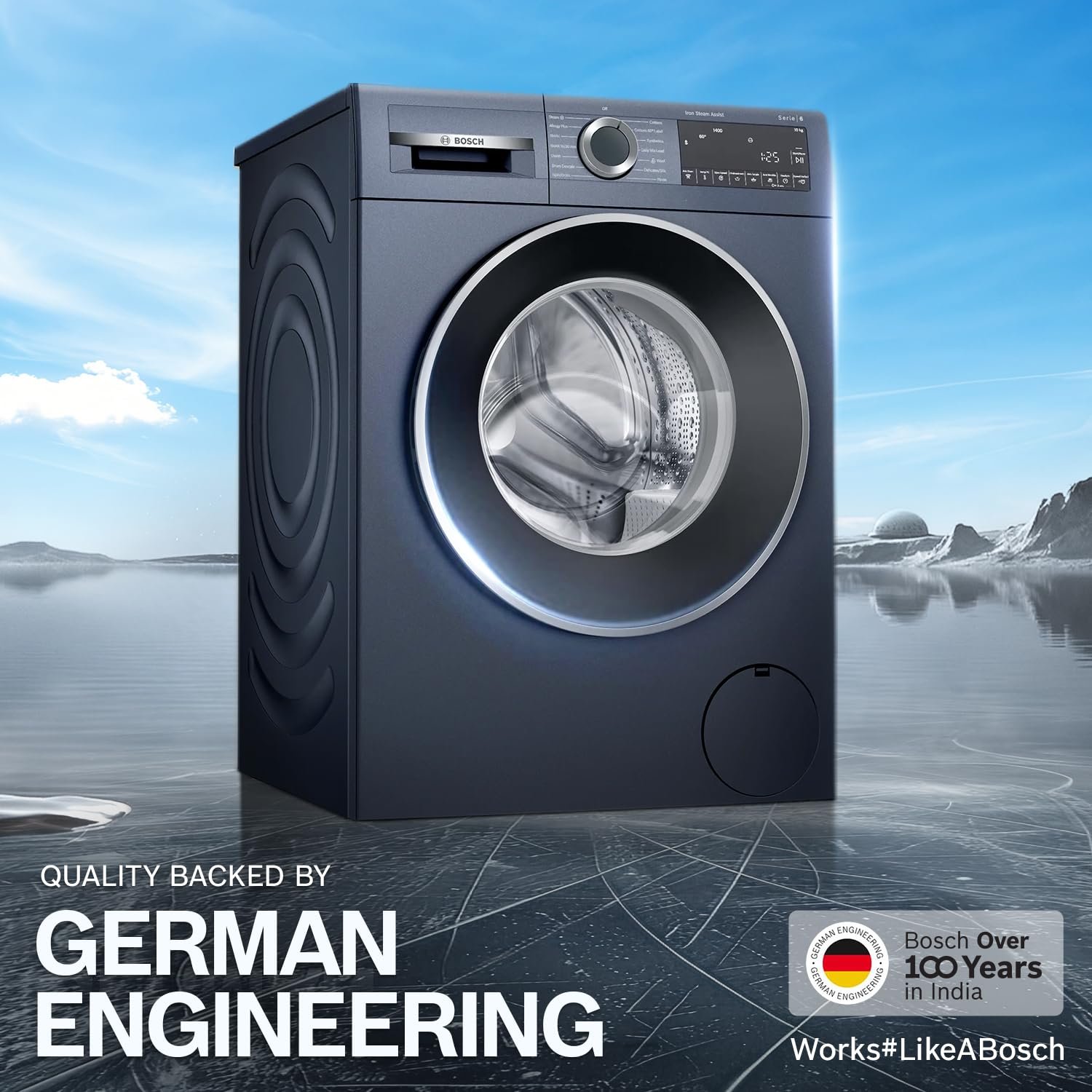 Bosch 10 kg Front Load (WGA254ZPIN) view 2