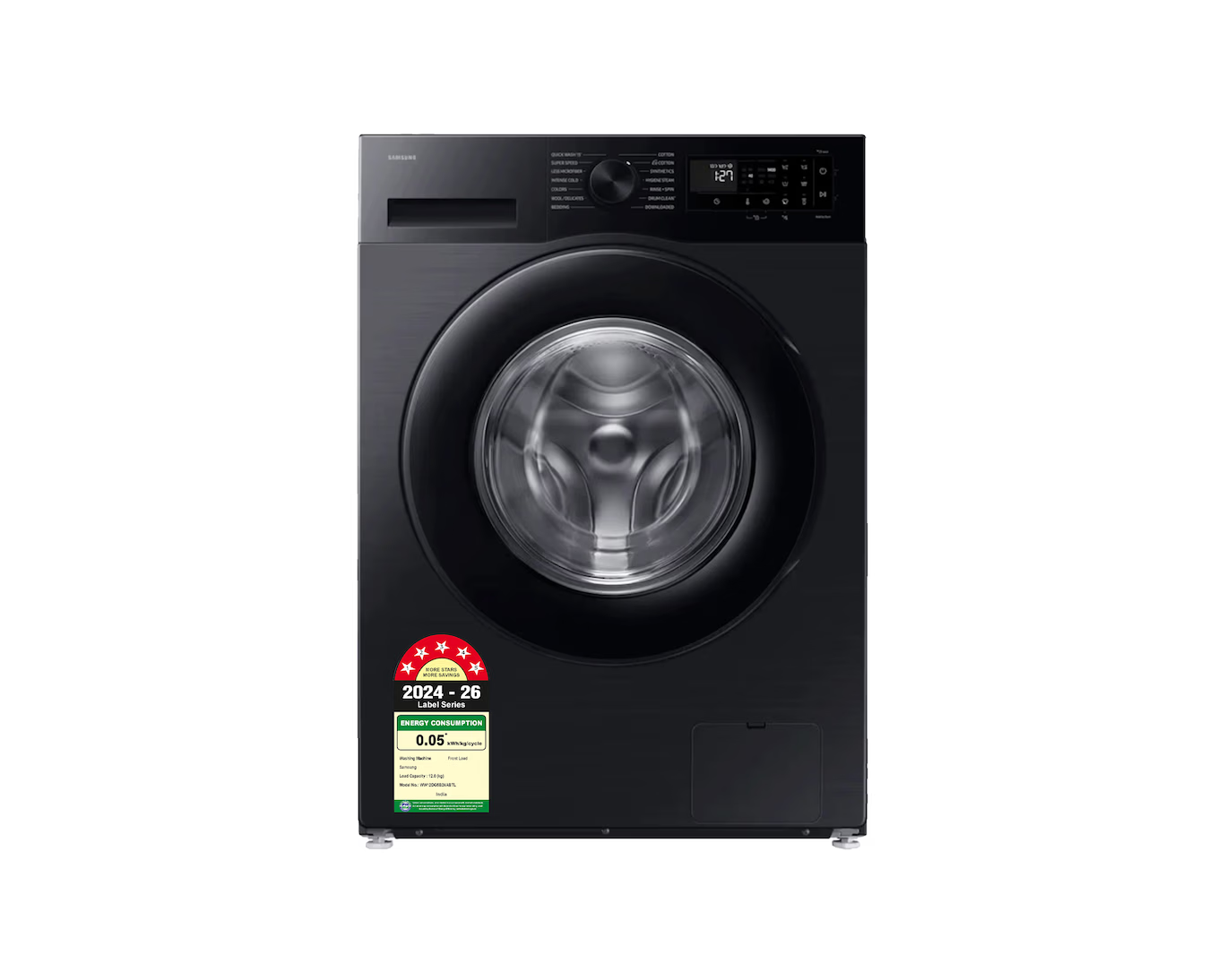 Samsung 12kg Front Load Washing Machine (WW12DG5B24A)