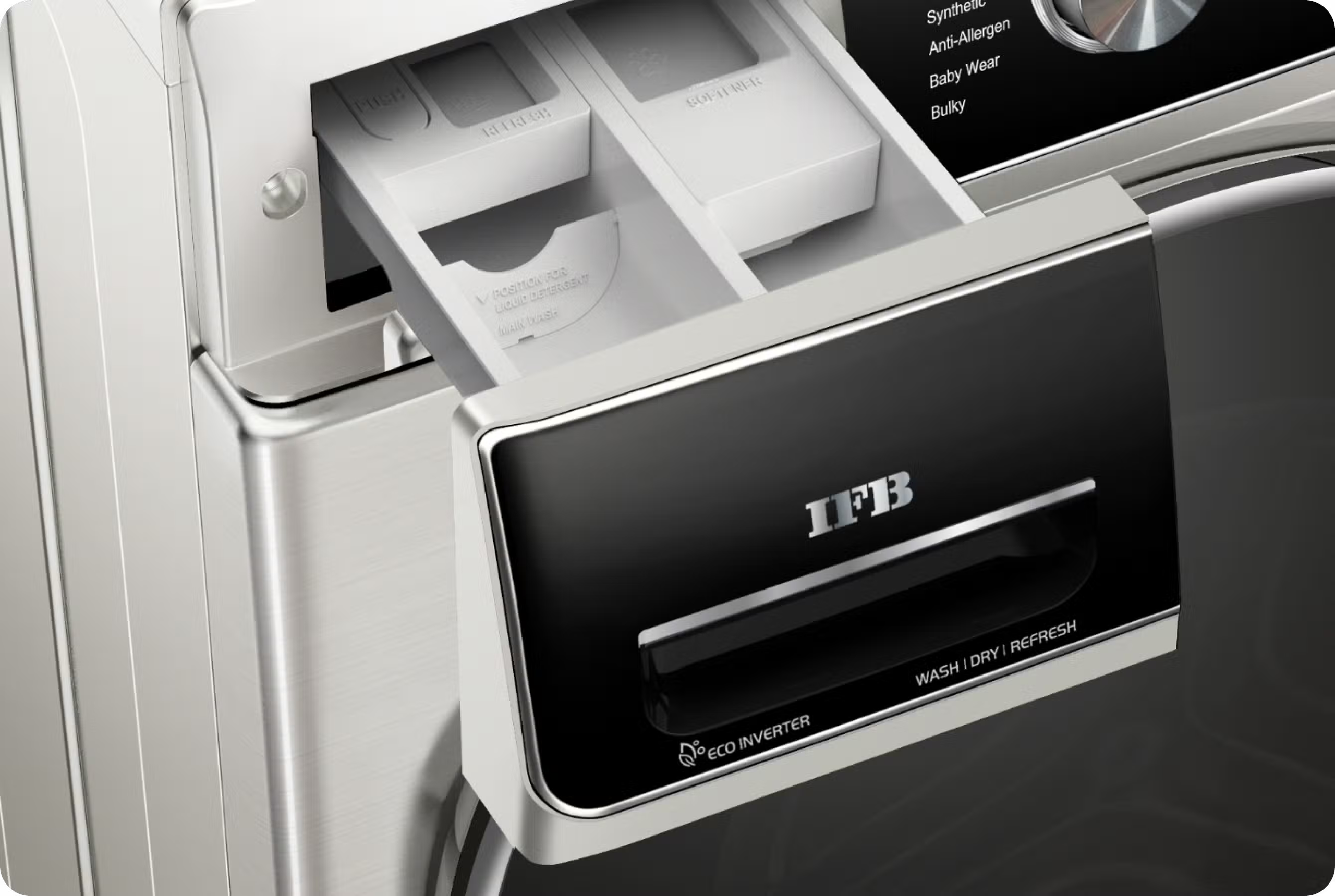 IFB 8.5kg Front Load Washing Machine (Executive ZXV) view 5