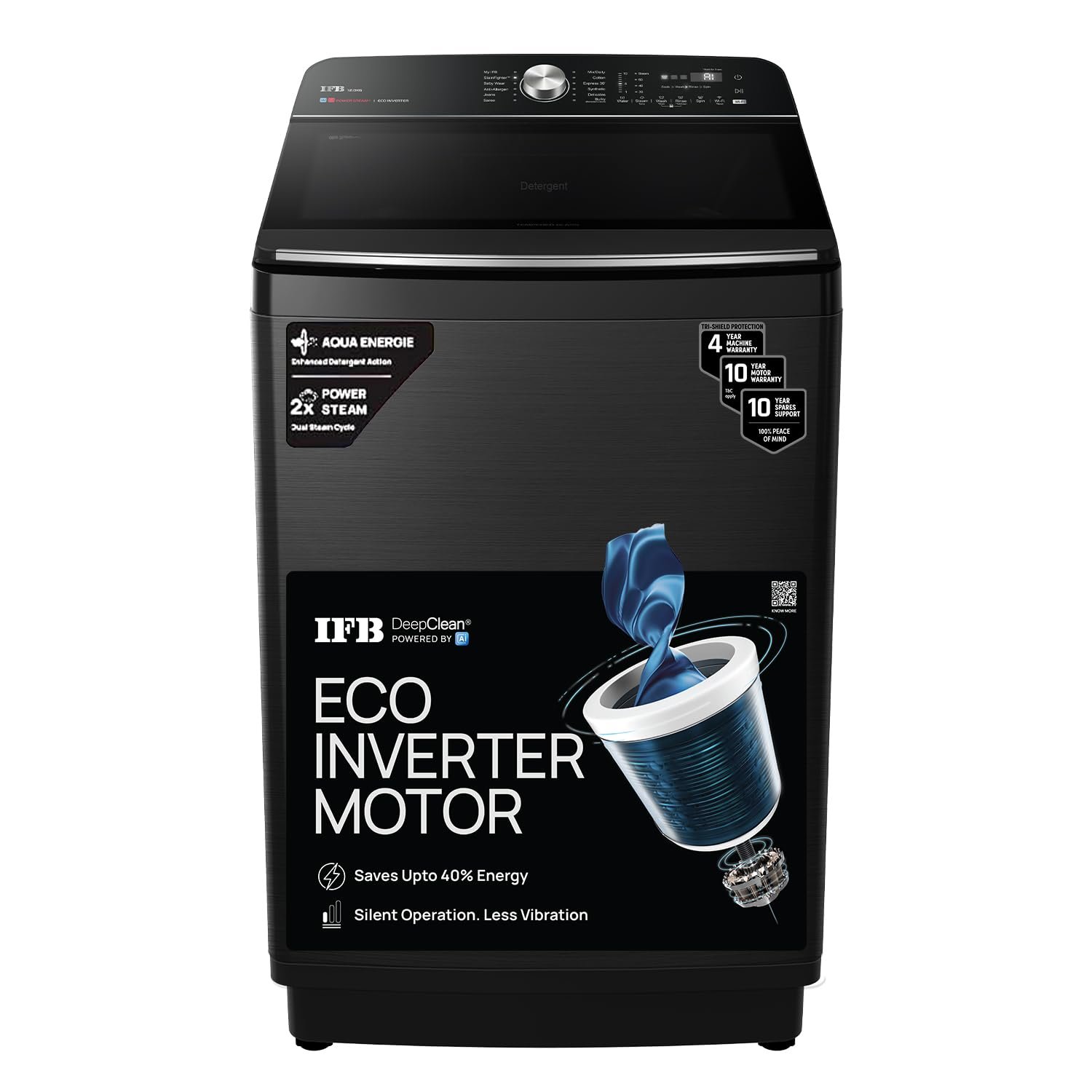 IFB 12kg Top Load Washing Machine (TL121BL4SWID) view 2