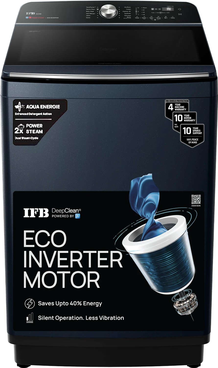 IFB 12kg Top Load Washing Machine (TL-121RB2SID) view 2