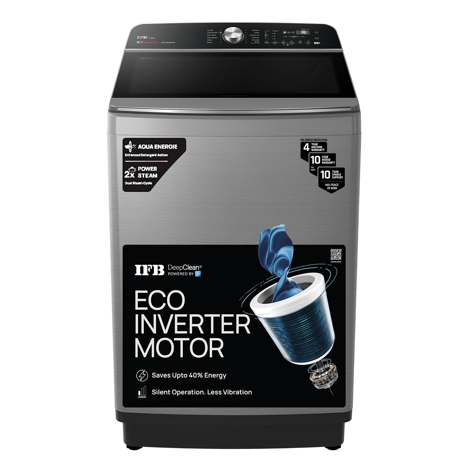 IFB 11kg Top Load Washing Machine (TL111IN3SWID) view 2