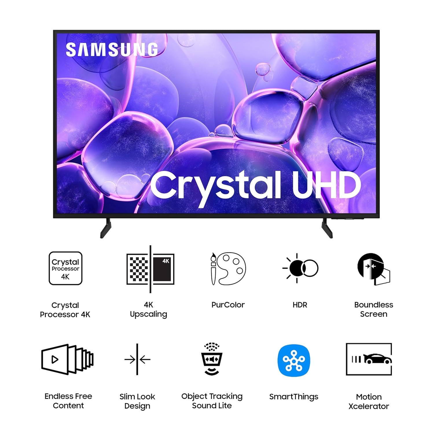 Samsung 65 inch 4K UHD LED TV (65U8100FU) view 2