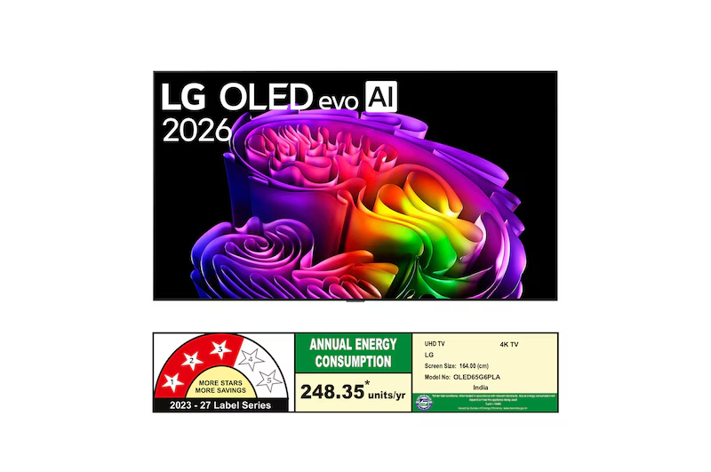LG 65 inch 4K UHD OLED evo G6 TV (OLED65G6PLA) view 3