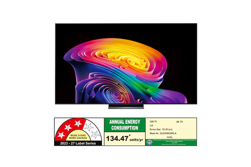 LG 48 inch 4K UHD OLED evo C6 TV (OLED48C6PLA) view 4