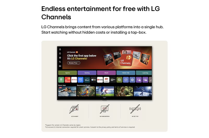 LG 55 inch 4K UHD Nano UHD TV (55NU875BPLA) view 6