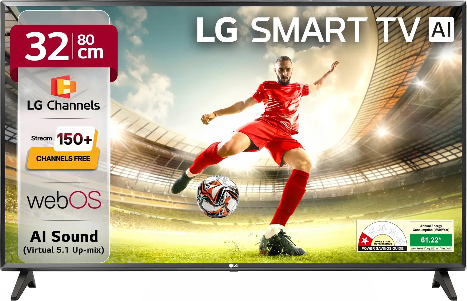 LG 32 inch HD Ready Smart HD TV (32LR576B6LA)