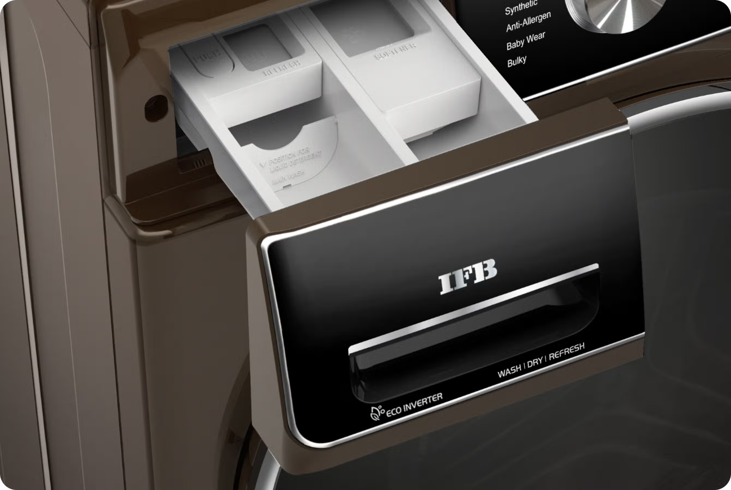IFB 10/7/3kg Washer Dryer Washing Machine (Executive Plus ZXM) view 5