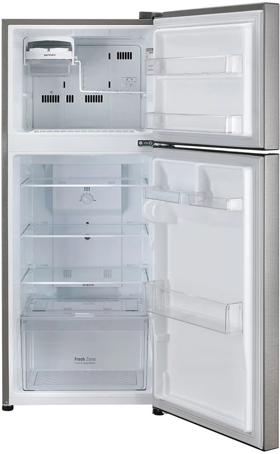 LG 242 L Double Door Refrigerator - Dazzle Steel (GL-N292BDSY) view 4