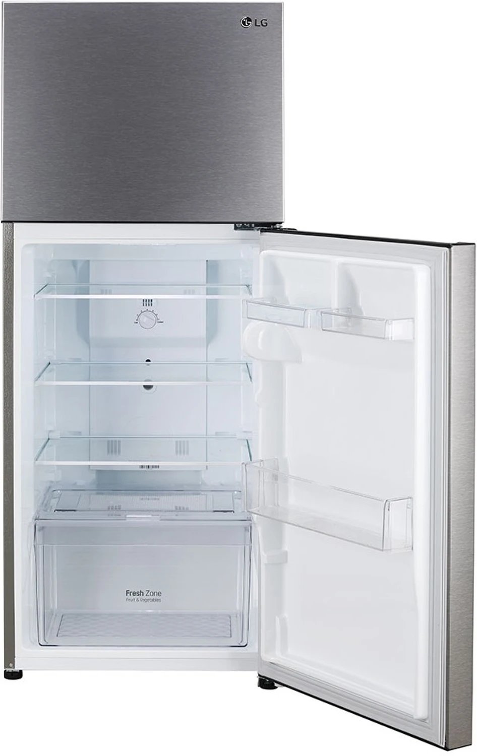 LG 242 L Double Door Refrigerator - Dazzle Steel (GL-N292BDSY) view 5