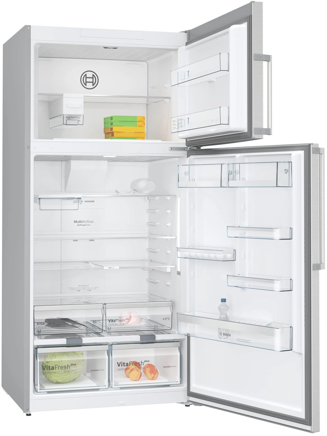 Bosch 641 L Double Door Refrigerator (KDN86AID0I) view 3