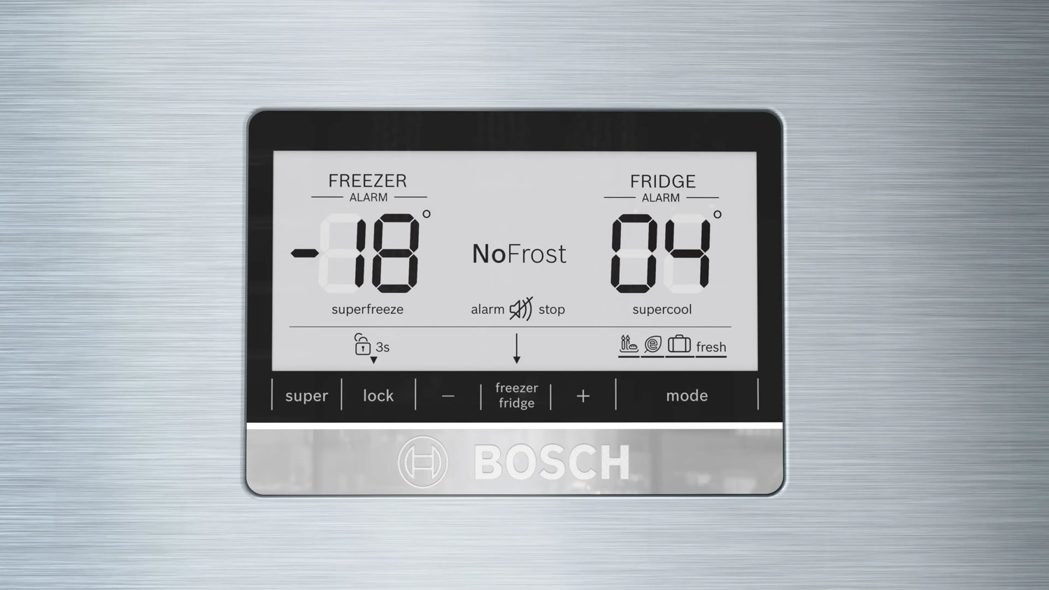Bosch 542 L Double Door Refrigerator (KDN76AID0I) view 3