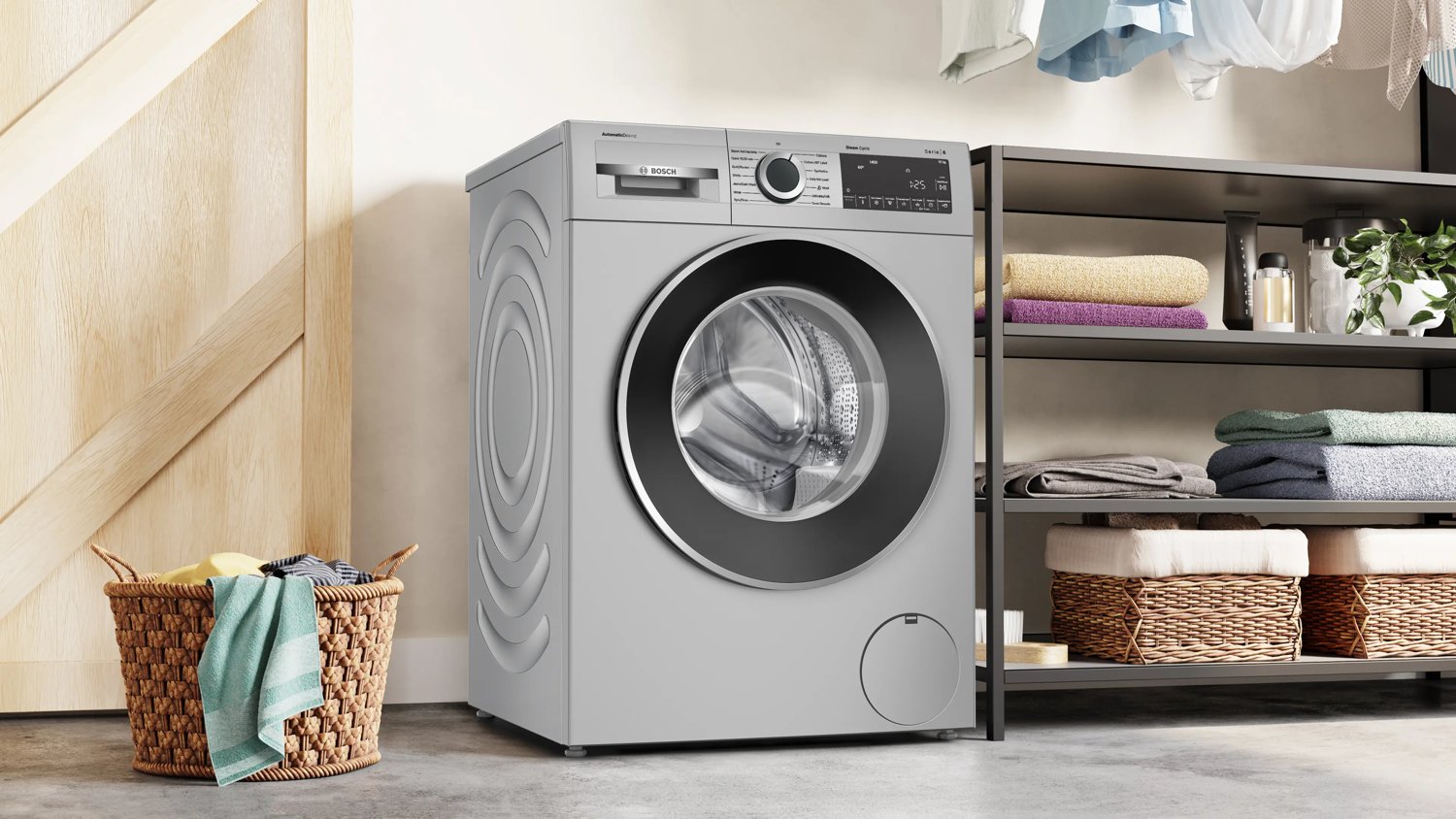 Bosch 10 kg Front Load - Silver / Inox (WGA254ISIN) view 4