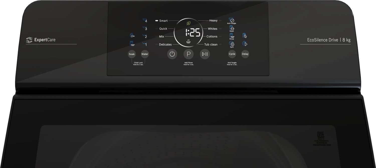 Bosch 8 kg Top Load - Grey (WOE800D0IN) view 2