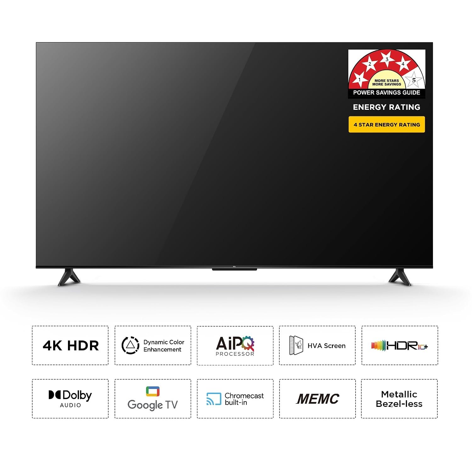 TCL 55 inch 4K LED TV (55P6L) view 2