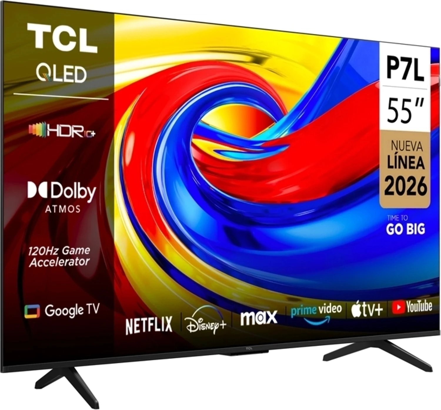 TCL 55 inch 4K QLED TV (55P7L) view 5