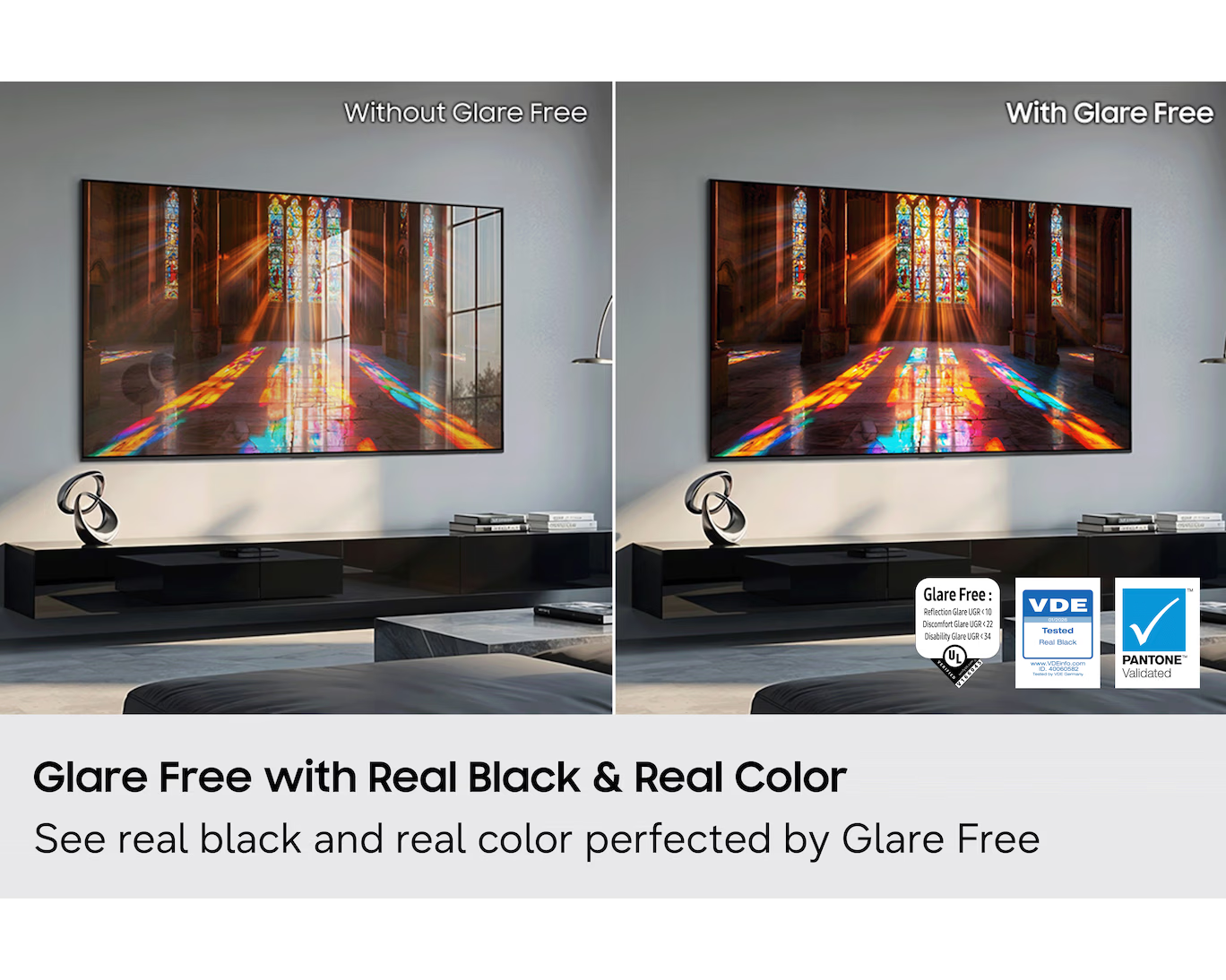 Samsung 65 inch 4K UHD OLED TV - 65S90HAE view 3