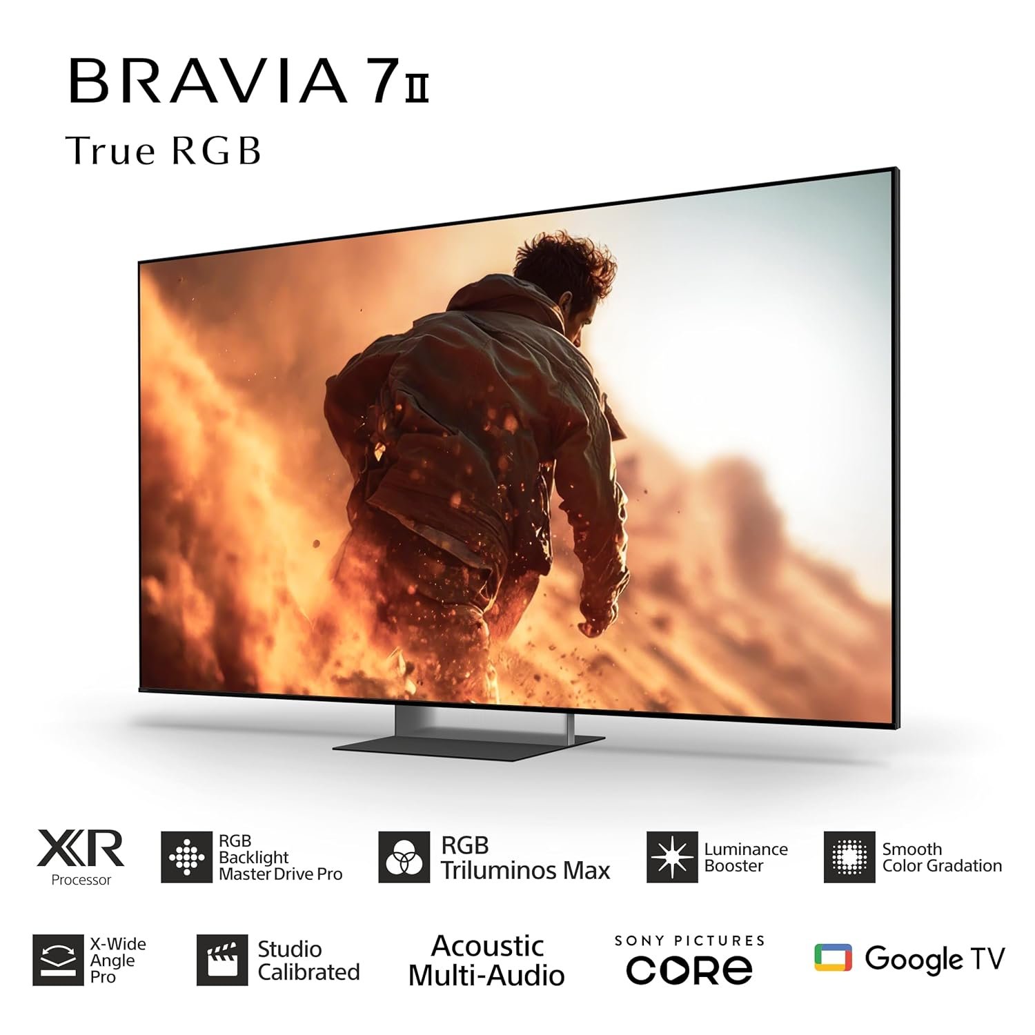 Sony BRAVIA 7 II 55 inch 4K UHD RGB LED TV (K-55XR70M2) view 2