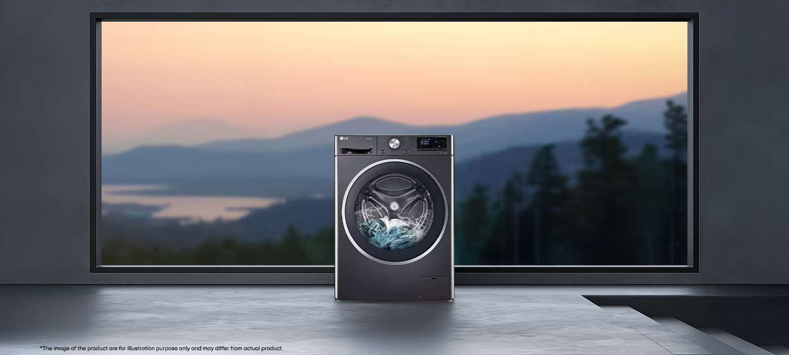 LG 7kg Front Load Washing Machine (FHB1207Z2M) view 6