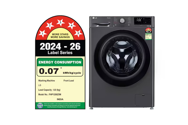 LG 8 kg Front Load (FHP1208Z5M) view 2