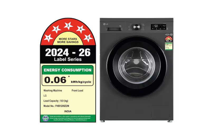 LG 9 kg Front Load (FHB1209Z2M) view 3