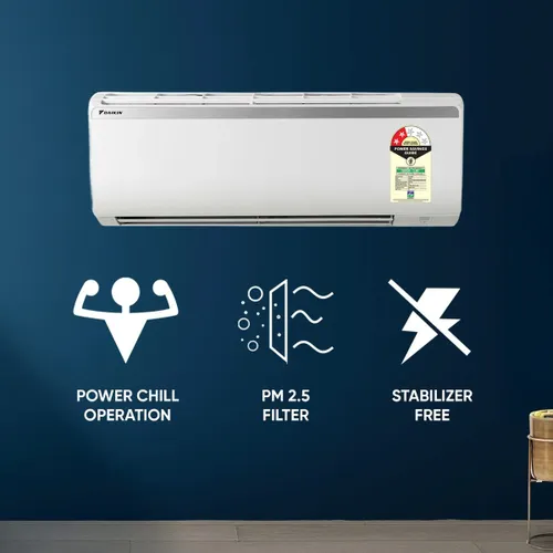 Daikin 0.9 Ton 2 Star Fixed Speed Split AC (FTQ30XV) view 2