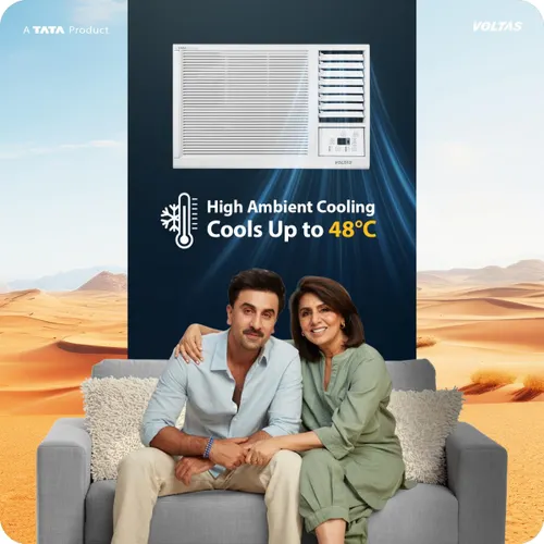 Voltas 1 Ton 2 Star Fixed Speed Window AC (122FS Platina) view 3