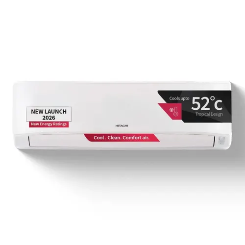 Hitachi 1 Ton 3 Star Fixed Speed Split AC (RAS.B312PCAIBA1)