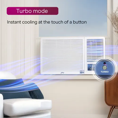 Godrej 1.5 Ton 3 Star Inverter Window AC (WIC 18W3TG WA) view 2