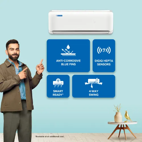 Blue Star 1 Ton 3 Star Inverter Split AC Convertible (IA312VXU) view 2