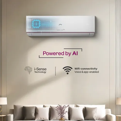 Godrej 1.5 Ton 3 Star Wifi Inverter Split AC (HIC 18Z3TG) view 2
