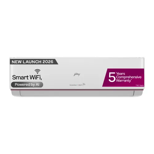 Godrej 1.5 Ton 3 Star Wifi Inverter Split AC (HIC 18Z3TG)