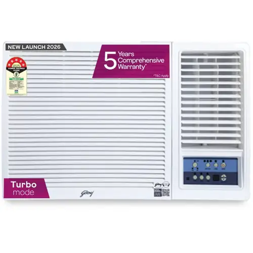 Godrej 1.5 Ton 5 Star Inverter Window AC (WIC 18W5TG WA)