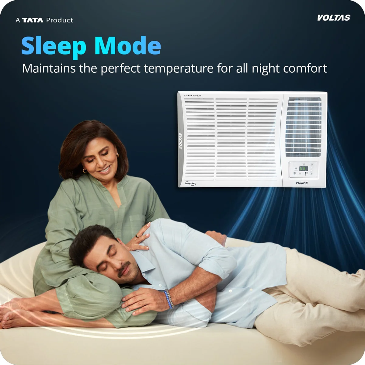 Voltas 1.5 Ton 3 Star Inverter Window AC (183Inv Elite) view 3