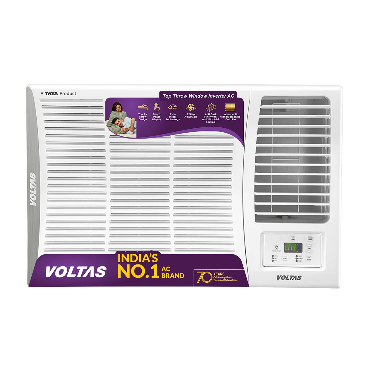 Voltas 1.5 Ton 3 Star Inverter Window AC (183Inv Elite)