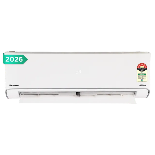 Panasonic EU 8 in 1 Convertible 1 Ton 5 Star Inverter Split Smart AC with Voice Assistant (2026 Model) (EU12CKY5FM)