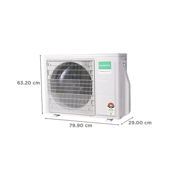 O General 1.5 Ton 5 Star Inverter Split AC (ASGG18CGAB-B) view 2