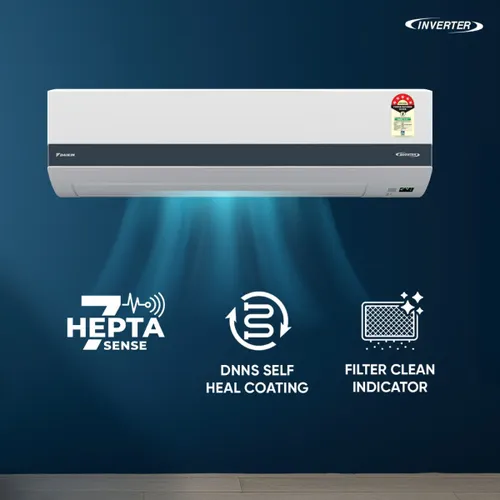 Daikin 1.5 Ton 5 Star Inverter Split AC (ATKM50XV16) view 2