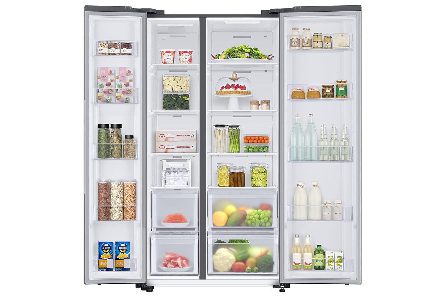Samsung 653 L Side by Side Refrigerator (RS76CG8103S9HL) view 5