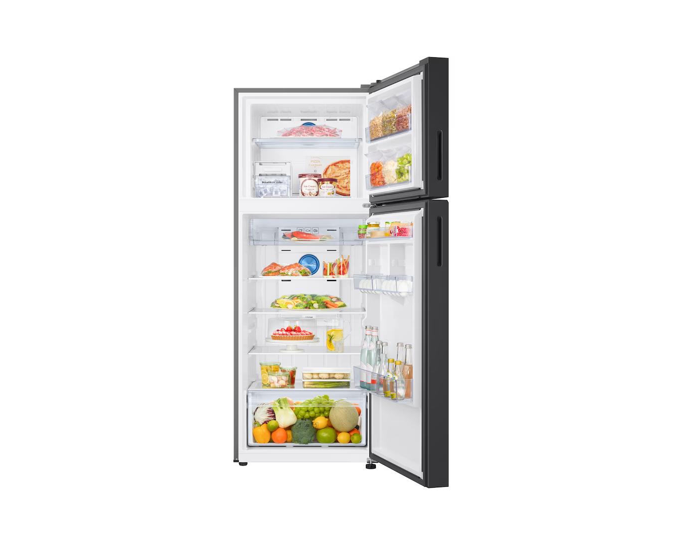 Samsung 467L Double Door Refrigerator (RT80H51C2BHL) view 4