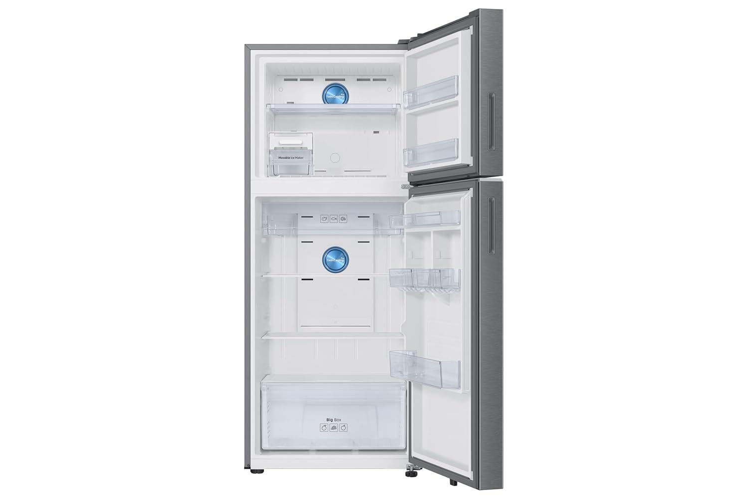 Samsung 419L Double Door Refrigerator (RT45HG6A43BXHL) view 4