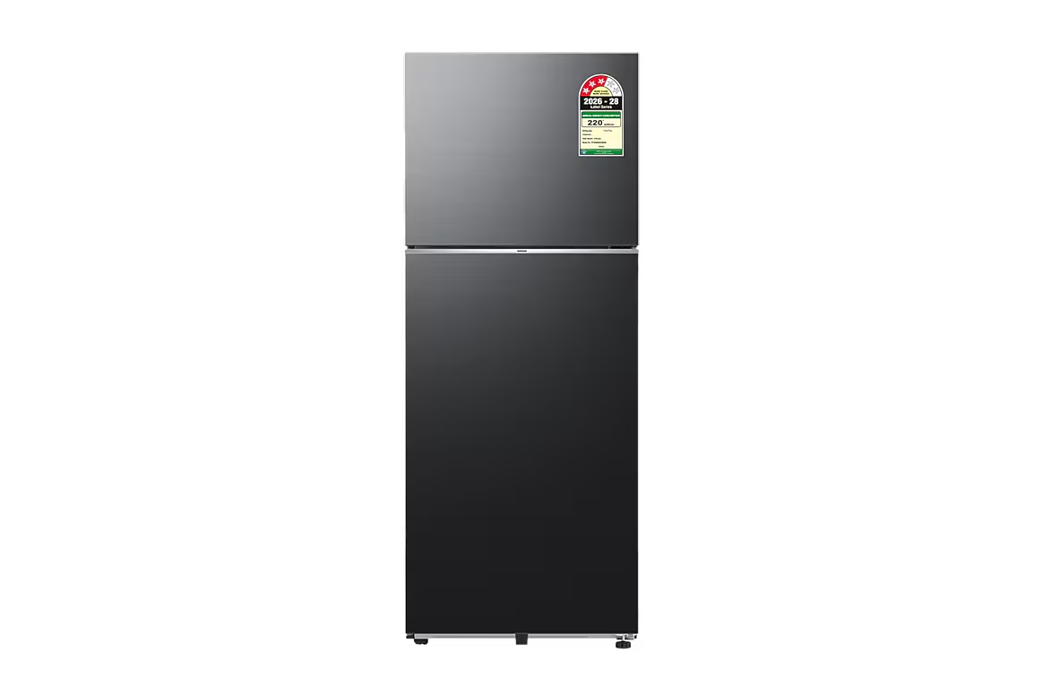 Samsung 419L Double Door Refrigerator (RT45HG6A43BXHL)