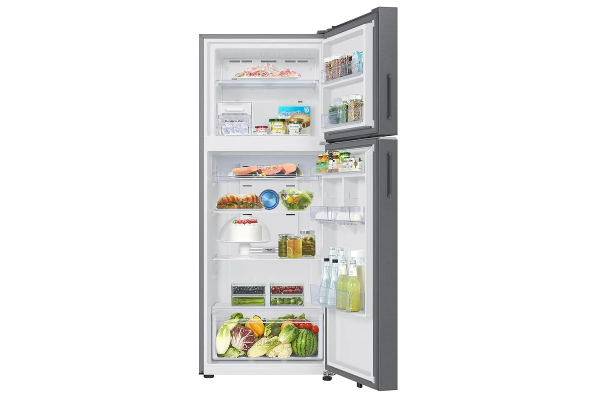 Samsung 419L Double Door Refrigerator (RT45HG6A22SLHL) view 2