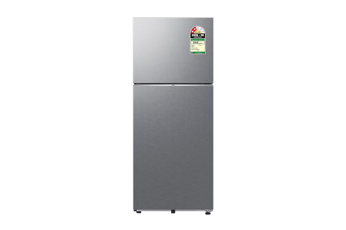 Samsung 419L Double Door Refrigerator (RT45HG6A22SLHL)