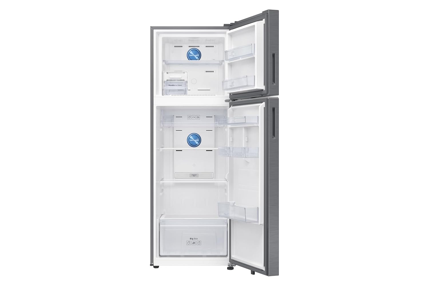 Samsung 350L Double Door Refrigerator (RT38HG5A42S8HL) view 4