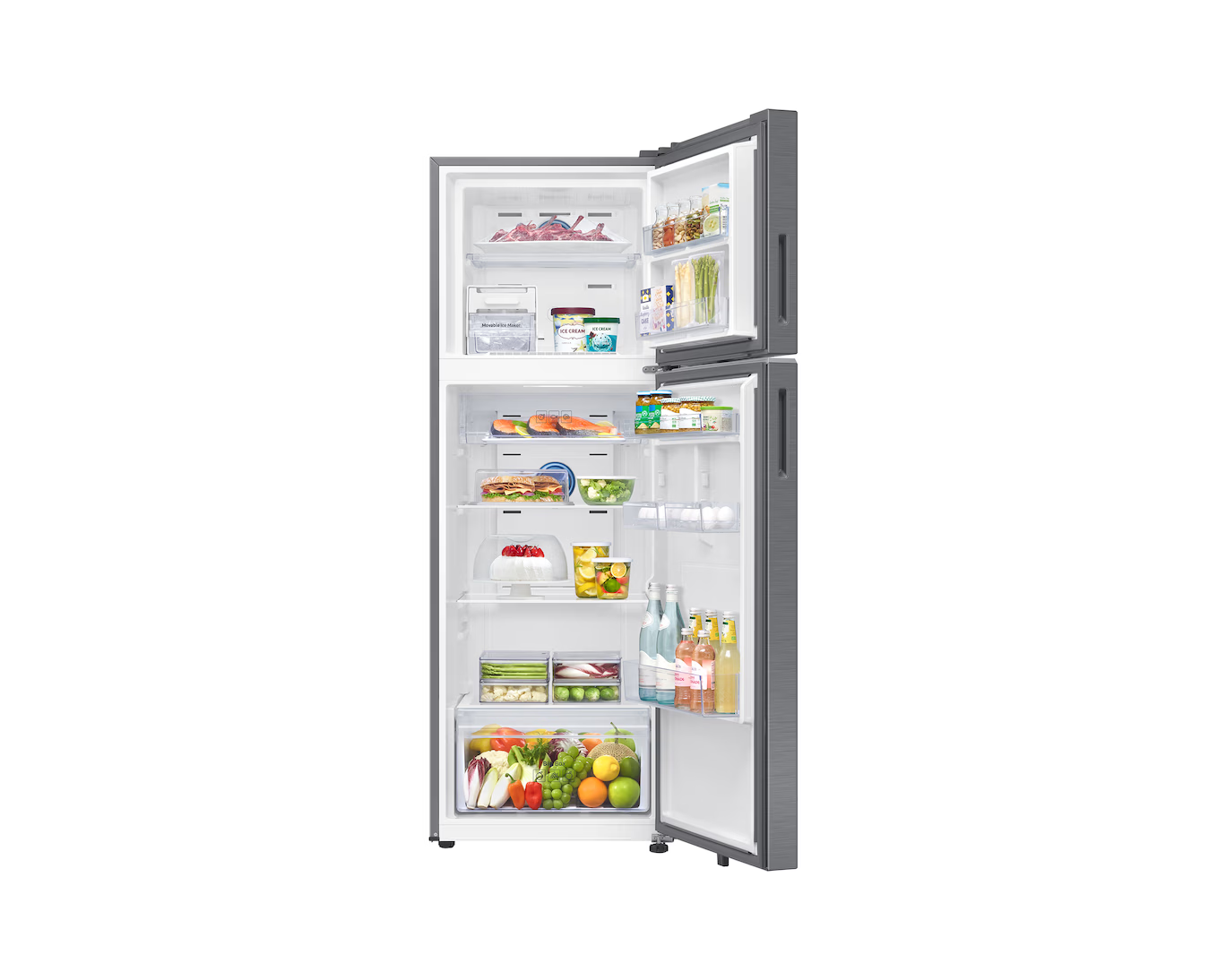 Samsung 330L Double Door Refrigerator (RT34HG5A42S8HL) view 4