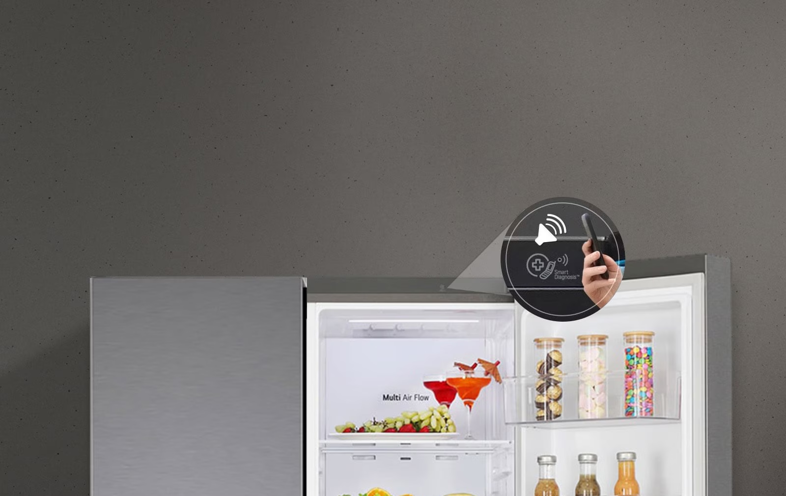 LG 650L Side-by-Side Refrigerator (B257EUS3) view 5